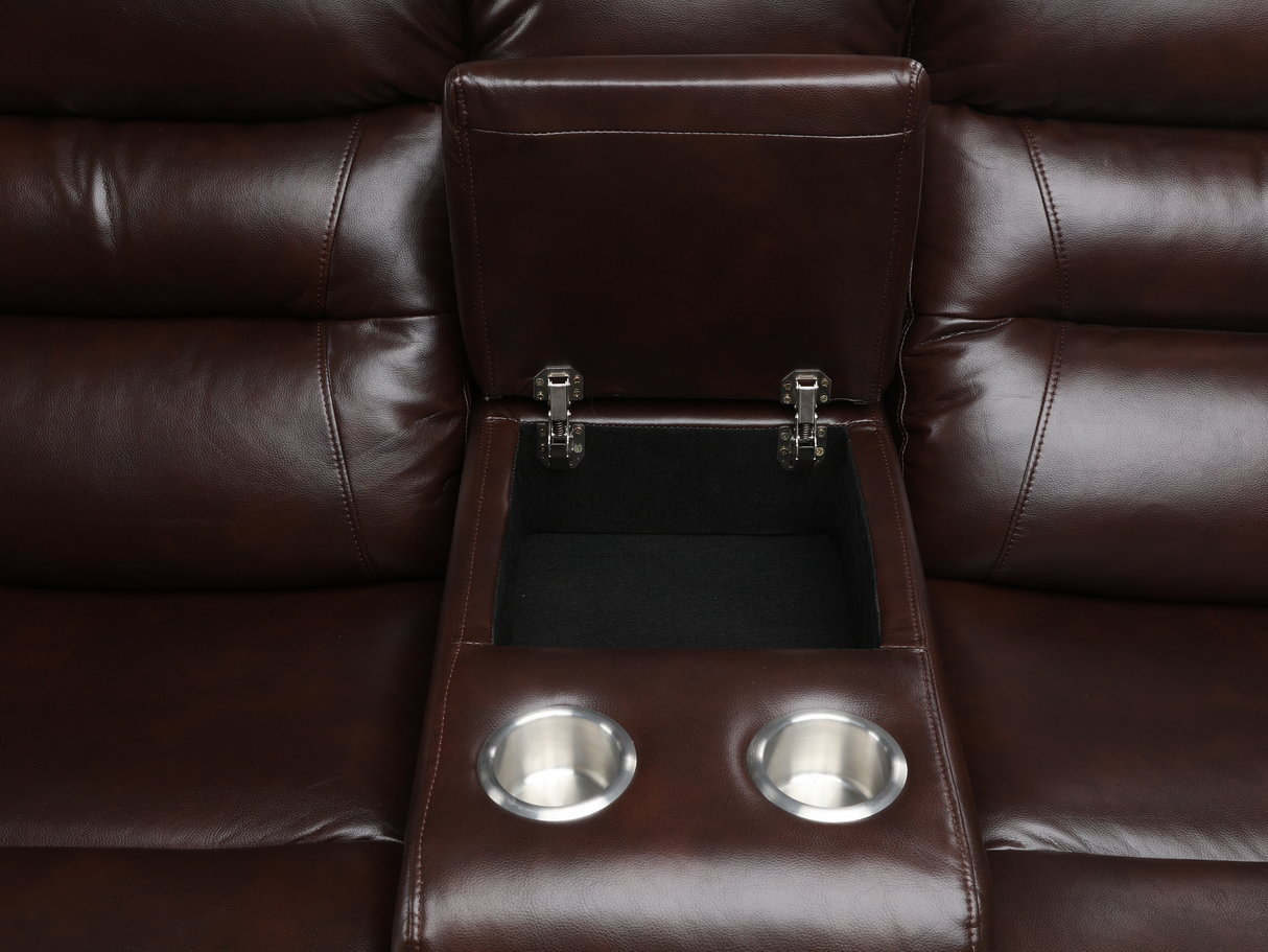 3 Piece Power Reclining Living Room Set by Sara Collections | Bel Furniture