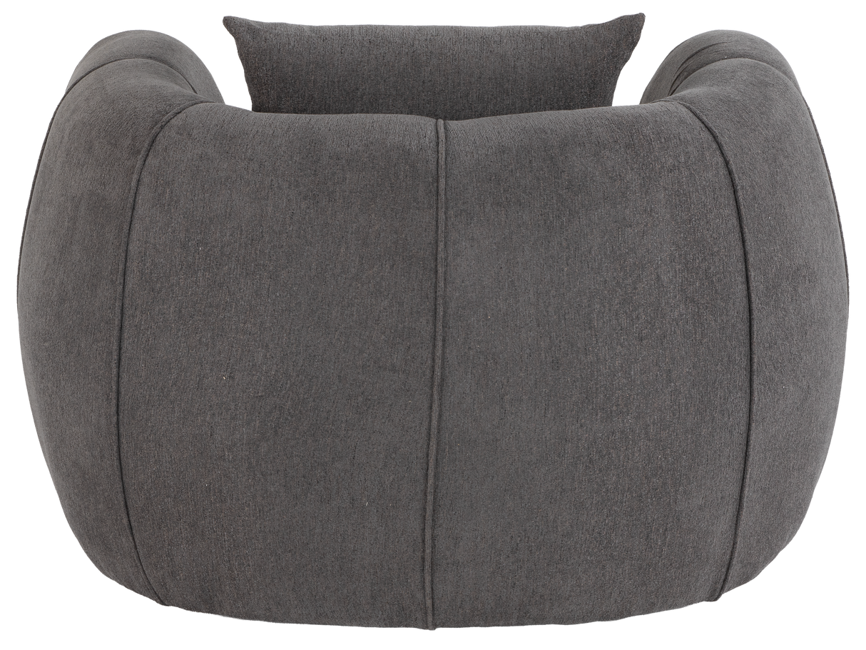 Dark Grey 2-Piece Sectional Sofa with Right-Facing Chaise