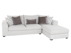 Airea Silver 2-Piece Sectional Sofa with Right-Facing Chaise