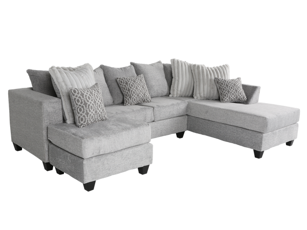 2 Piece Sectional - Grey