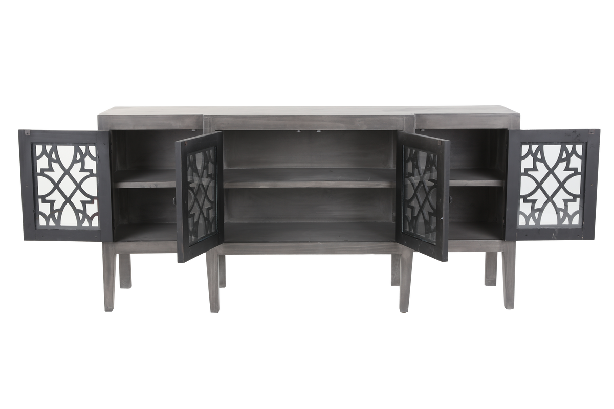 80" TV Console by Mollai Collections | Bel Furniture