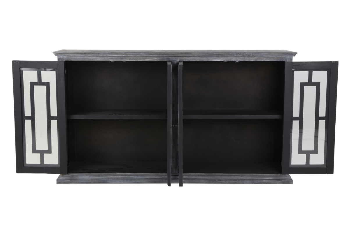 77" TV Console by Mollai Collections | Bel Furniture