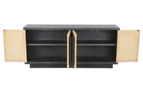 70" TV Console by Mollai Collections | Bel Furniture