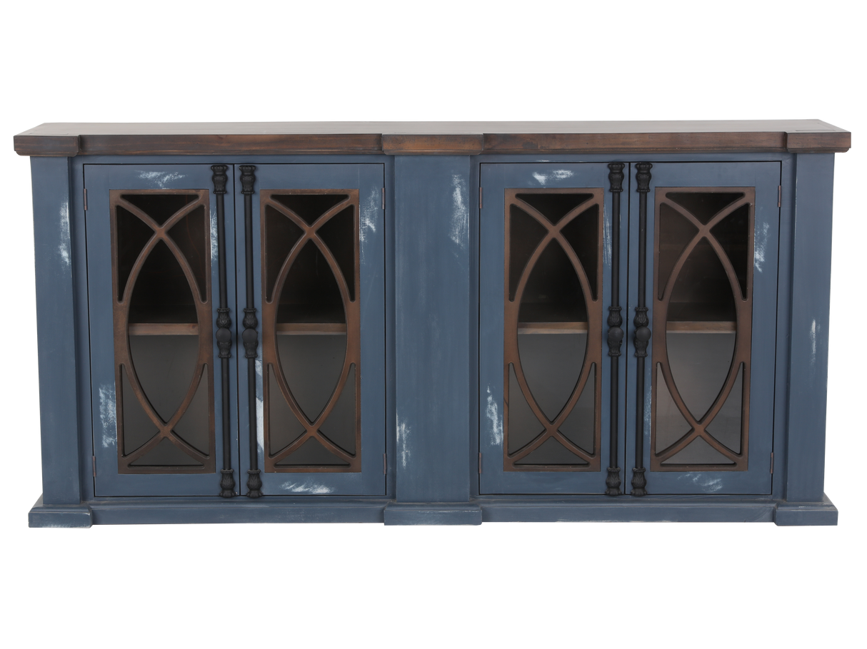 78" TV Console by Mollai Collections | Bel Furniture