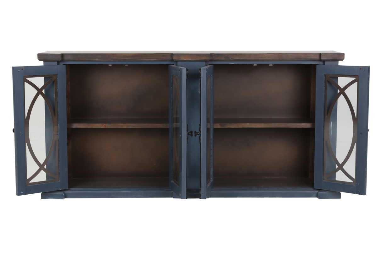 78" TV Console by Mollai Collections | Bel Furniture