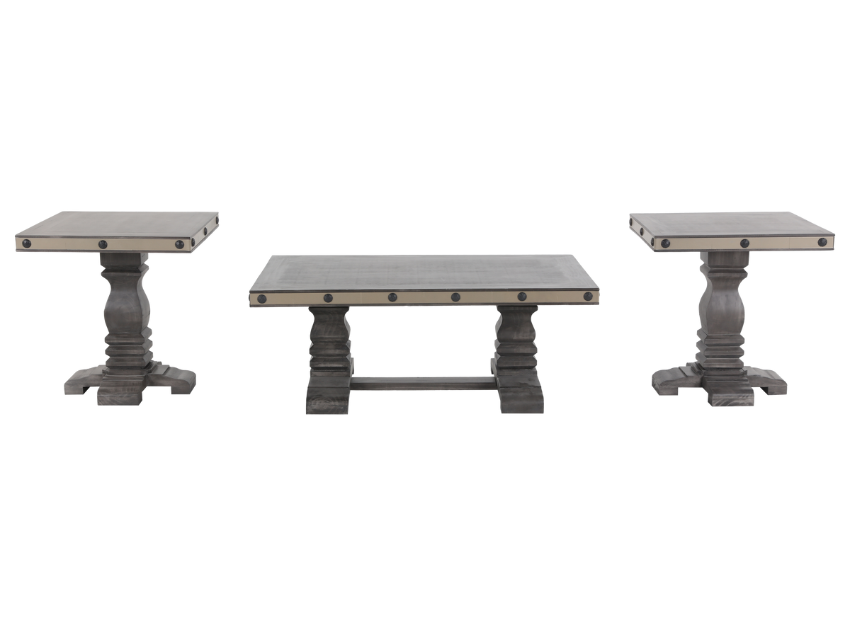 3 Piece Coffee Table set by Mollai Collections | Bel Furniture