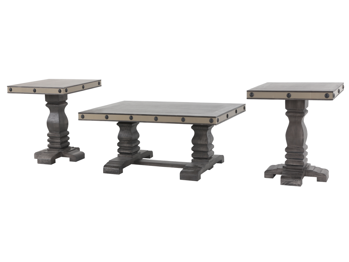 3 Piece Coffee Table set by Mollai Collections | Bel Furniture