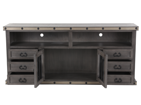 80" TV Stand by Mollai Collections | Bel Furniture