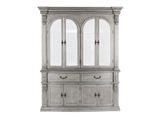 Grand-Platinum Hutch & Buffet/ China Cabinet by Mollai Collections | Bel Furniture