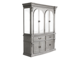 Grand-Platinum Hutch & Buffet/ China Cabinet by Mollai Collections | Bel Furniture