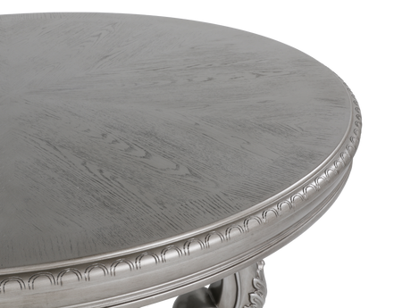 Grand-Platinum 5 Piece Round Dining Room Set by Mollai Collections | Bel Furniture