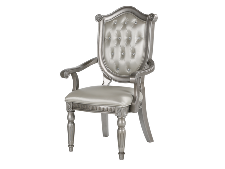 Grand-Platinum 9 Piece Dining Room Set by Mollai Collections | Bel Furniture