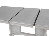 Antique White 9-Piece Traditional Dining Room Set with 6 Side Chairs & 2 Armchairs