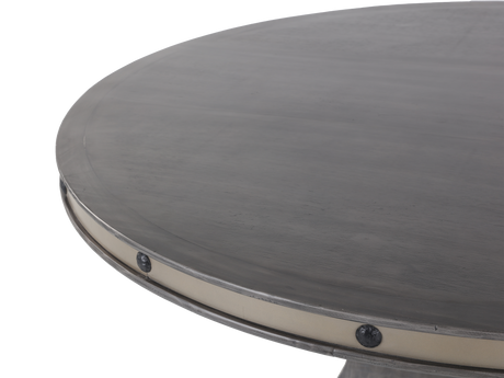 7 Piece Round Dining Table set by Mollai Collections | Bel Furniture