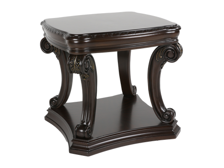 Grand-Cherry 3 Piece Coffee Table Set by Mollai Collections | Bel Furniture