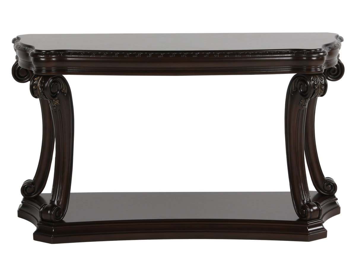 Grand-Cherry Sofa Table by Mollai Collections | Bel Furniture