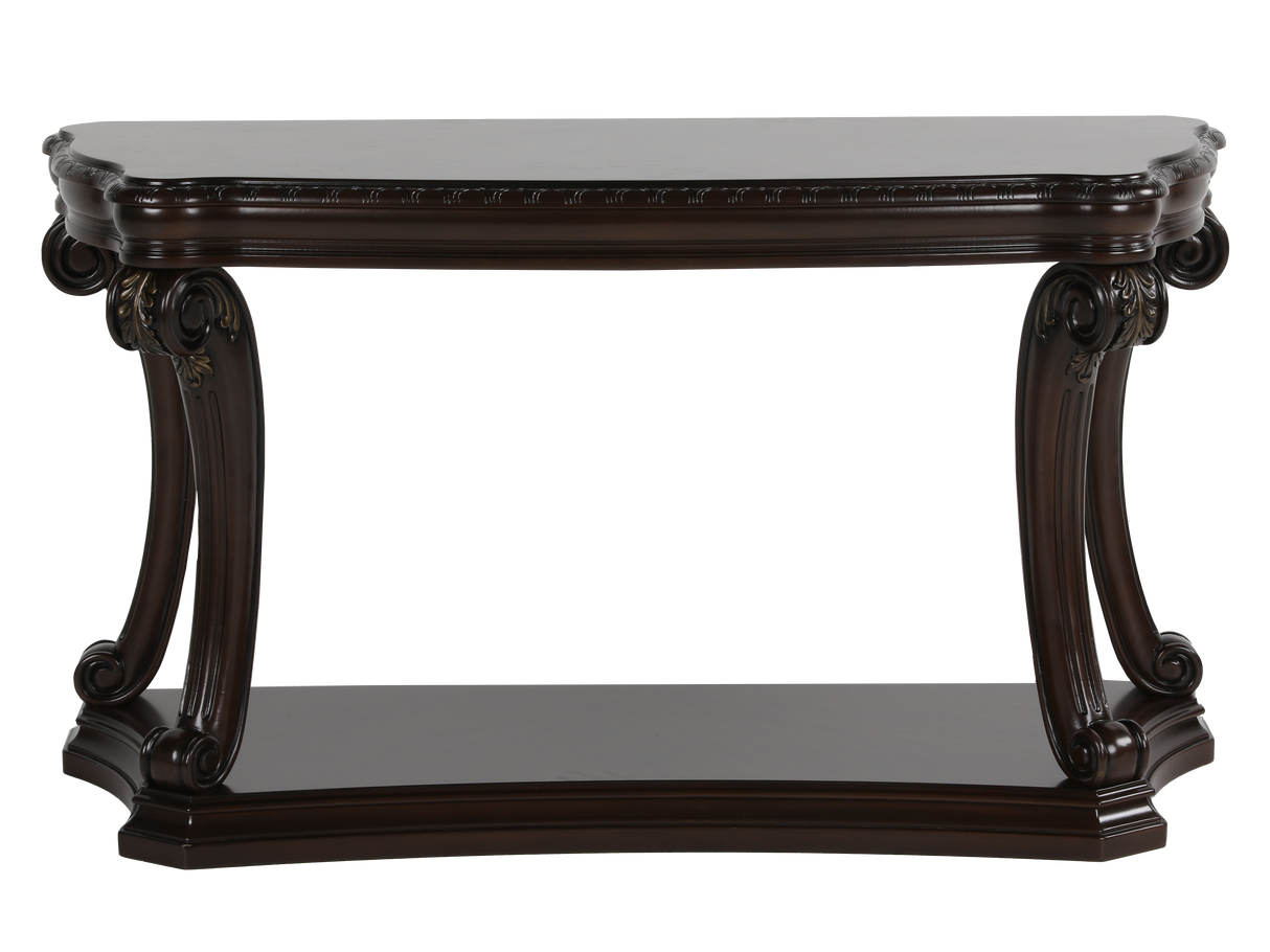 Grand-Cherry Sofa Table by Mollai Collections | Bel Furniture