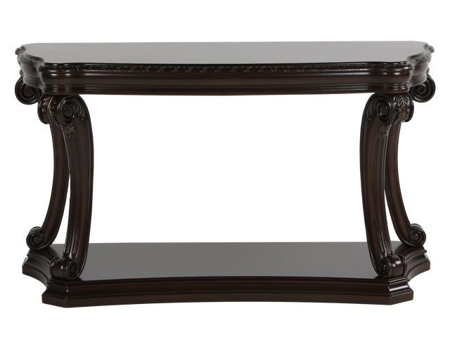 Grand-Cherry Sofa Table by Mollai Collections | Bel Furniture
