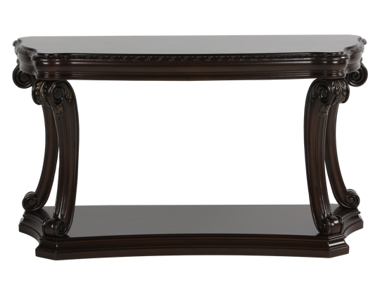Grand-Cherry Sofa Table by Mollai Collections | Bel Furniture