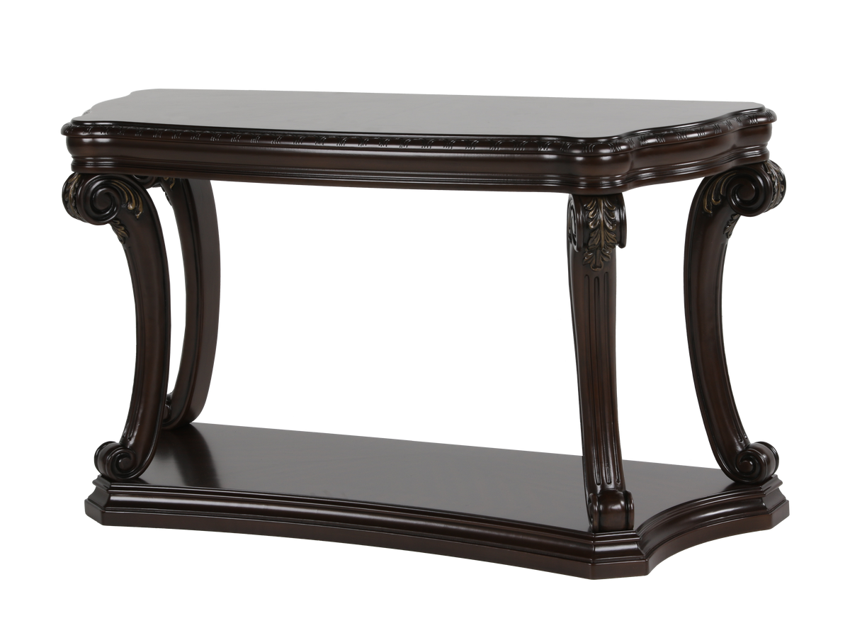 Grand-Cherry Sofa Table by Mollai Collections | Bel Furniture