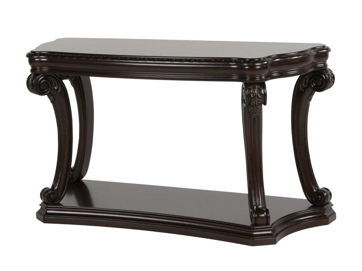 Grand-Cherry Sofa Table by Mollai Collections | Bel Furniture
