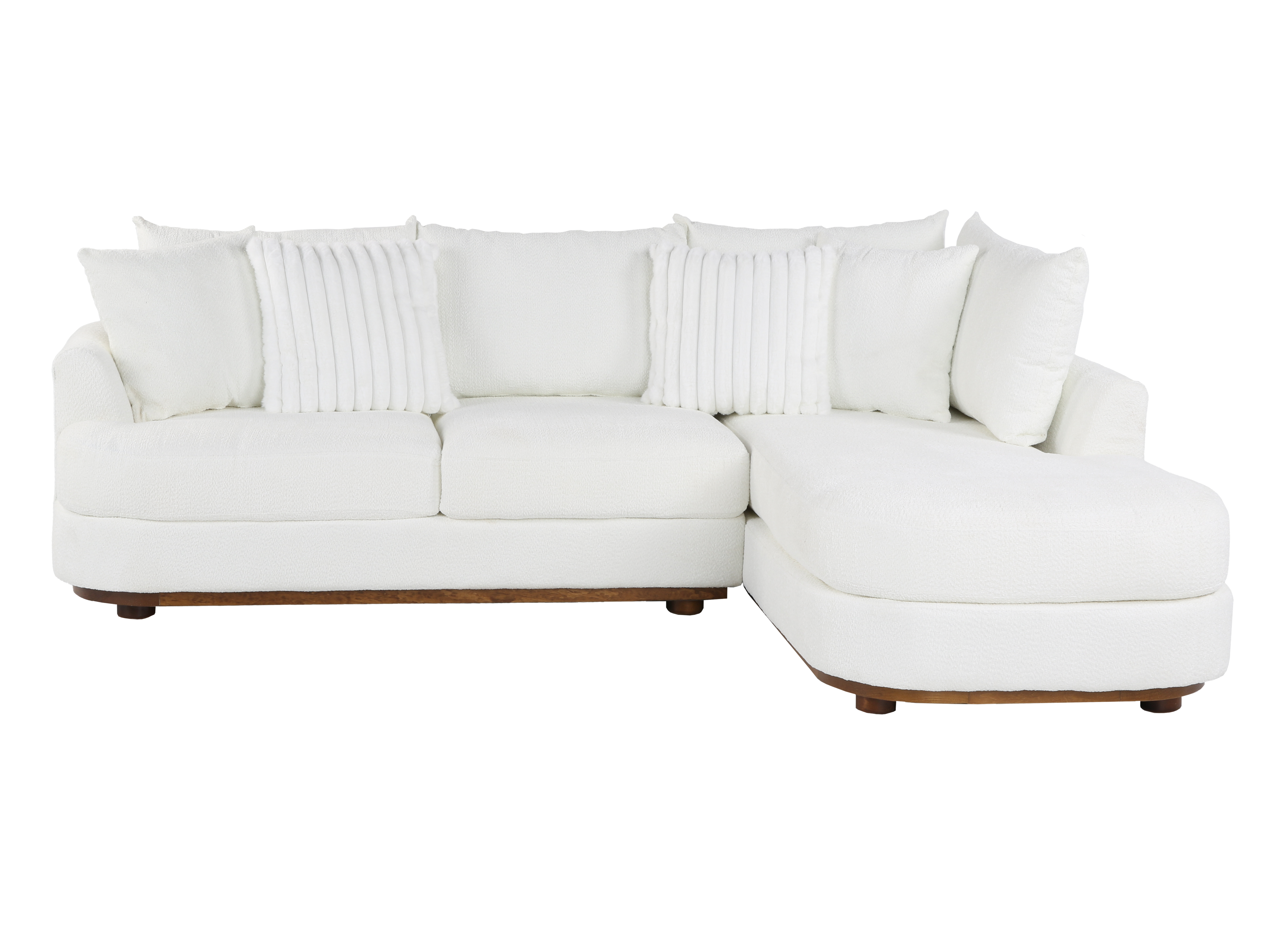 2 Piece Right Arm Facing Chaise Sectional