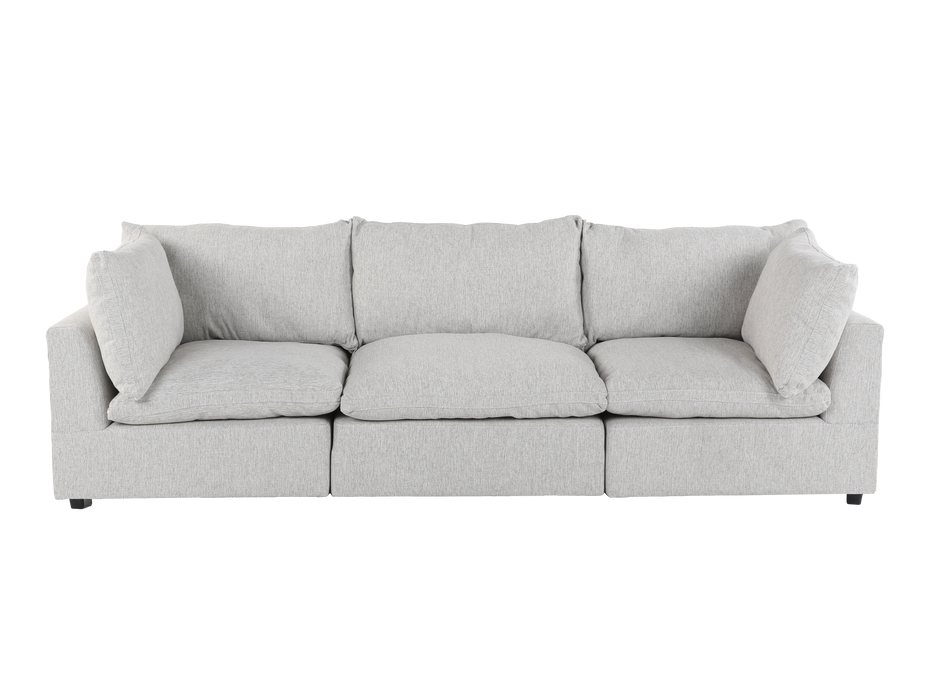 Cloud 3 Piece Modular Sectional - 2 Corners + 1 Armless