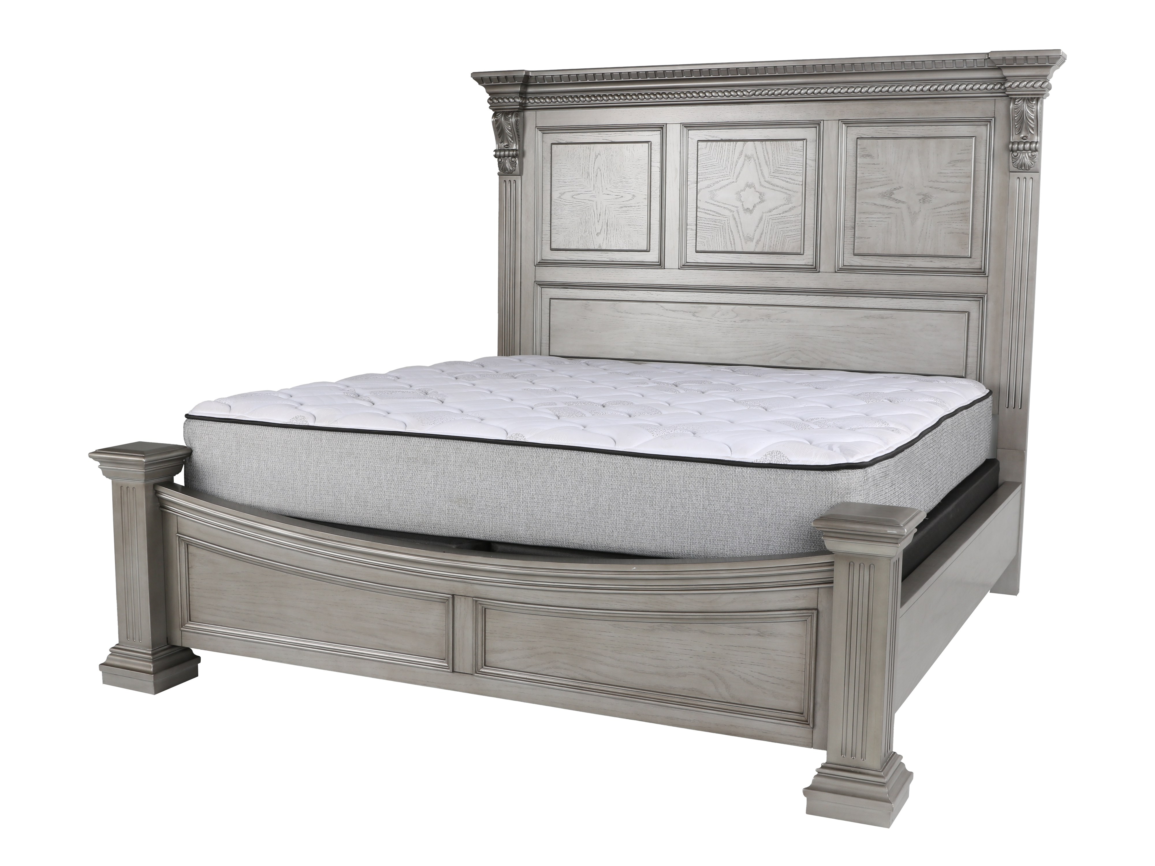 Grand-Platinum 6 PIECE KING BEDROOM SET