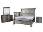 Grand-Platinum 6 PIECE KING BEDROOM SET
