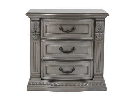 Grand-Platinum 6 PIECE QUEEN BEDROOM SET by Mollai Collections | Bel Furniture