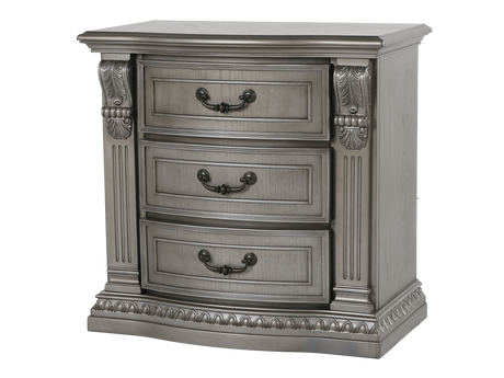 Grand-Platinum 6 PIECE QUEEN BEDROOM SET by Mollai Collections | Bel Furniture