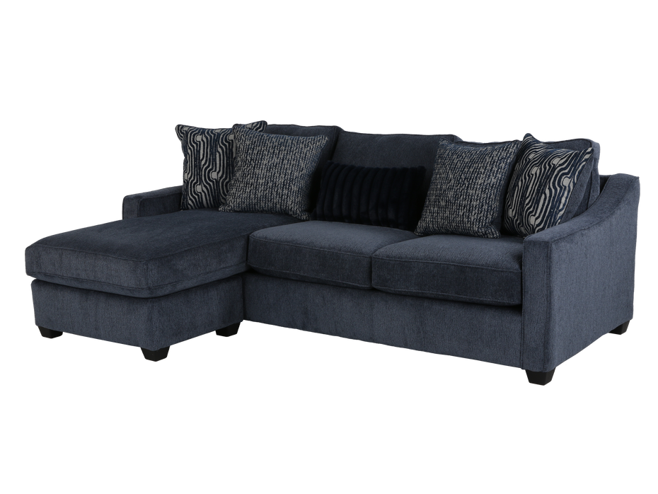 Left Arm Facing Chaise Sofa- Bowmore Navy