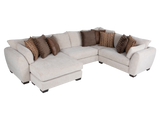 Birch 3-Piece Sectional with Left-Arm-Facing Chaise