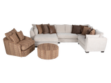 Birch 3-Piece Sectional with Left-Arm-Facing Chaise