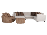 Birch 3-Piece Sectional with Left-Arm-Facing Chaise
