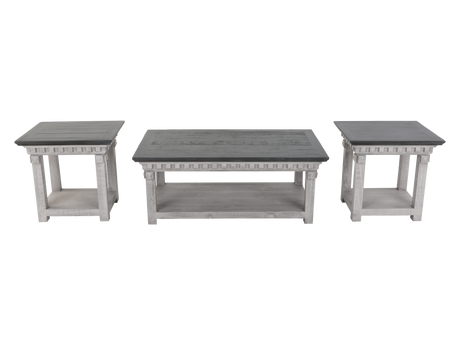 ALAMO 3 PIECE COFFEE TABLE SET by Mollai Collections | Bel Furniture