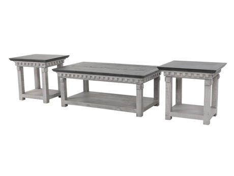 ALAMO 3 PIECE COFFEE TABLE SET by Mollai Collections | Bel Furniture