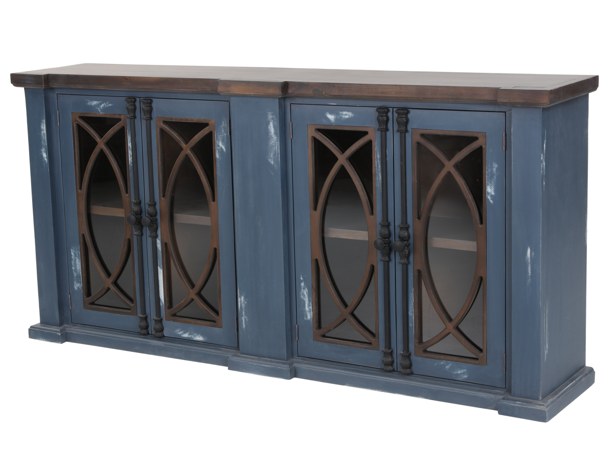 78" TV Console by Mollai Collections | Bel Furniture