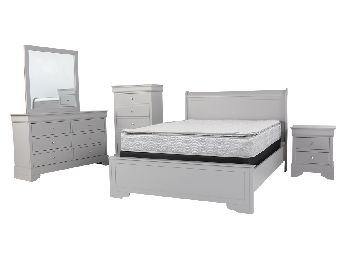 6 Piece Bedroom Set by Mollai Collections | Bel Furniture