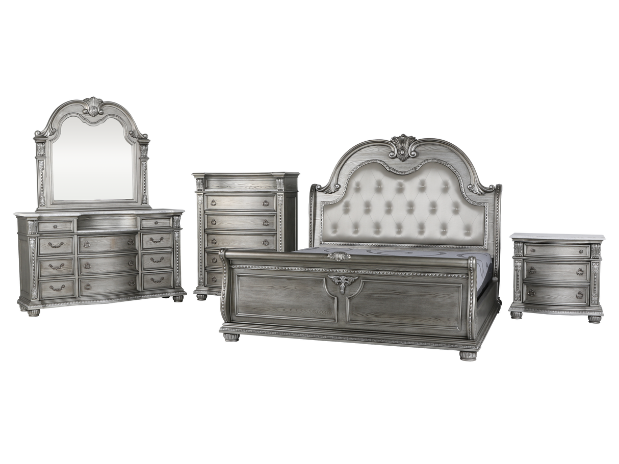 6 PIECE BEDROOM SET by Mollai Collections | Bel Furniture