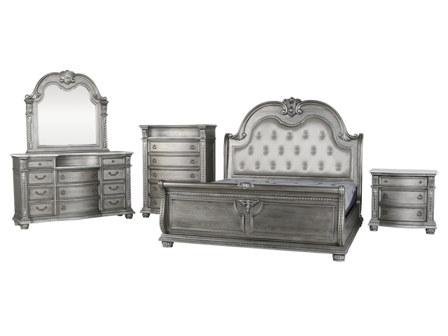 6 PIECE BEDROOM SET by Mollai Collections | Bel Furniture