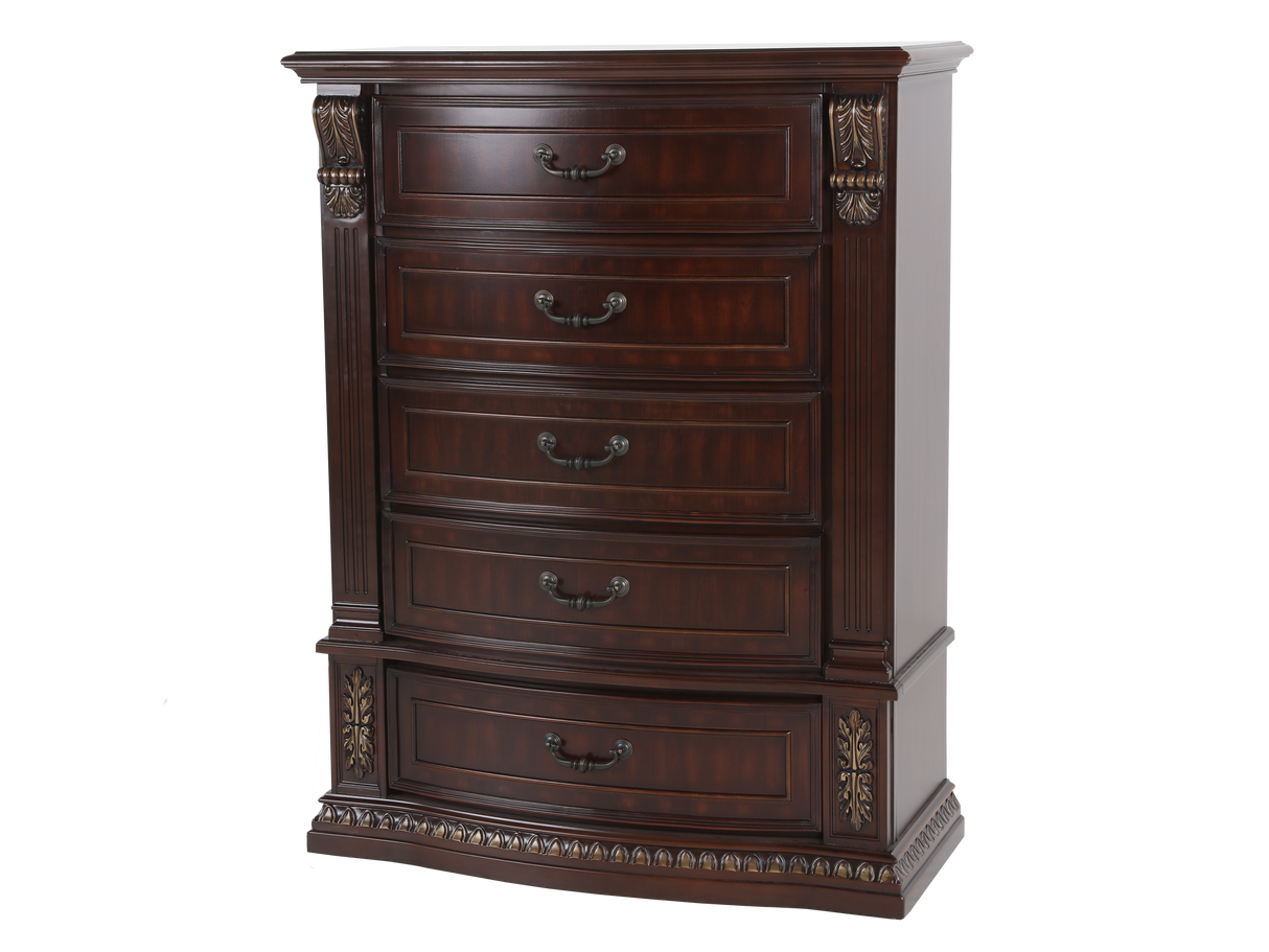Grand-Cherry Chest by Mollai Collections | Bel Furniture