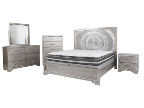 6 Piece Bedroom Set by Mollai Collections | Bel Furniture