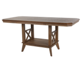 9 Piece Counter Height Dining Room Set by Mollai Collections | Bel Furniture