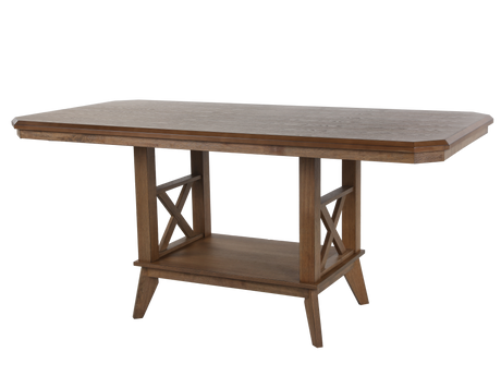 9 Piece Counter Height Dining Room Set by Mollai Collections | Bel Furniture