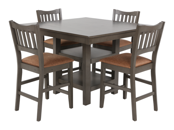 5 Piece Counter Height Dinette Set