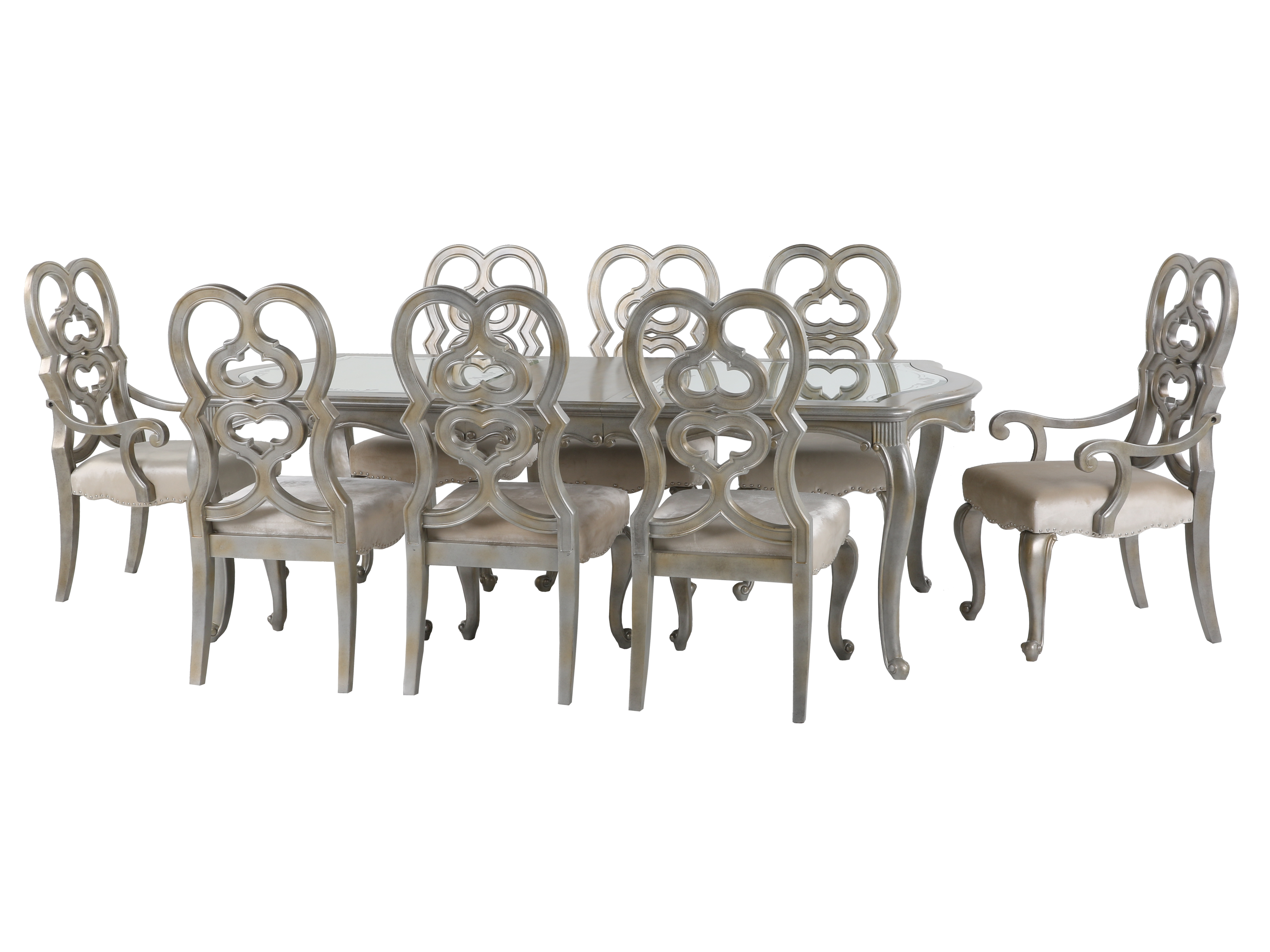 9 PIECE DINING ROOM SET