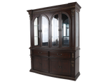 Grand-Cherry Hutch & Buffet/ China Cabinet by Mollai Collections | Bel Furniture