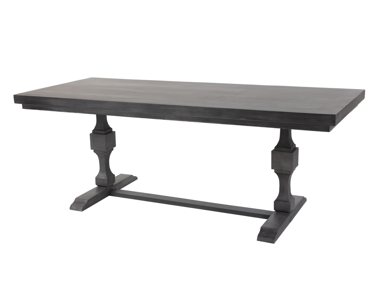 CHARLES-GREY 7 PIECE DINING ROOM SET by Mollai Collections | Bel Furniture