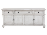 Charles-Nero White TV STAND / ACCENT CABINET by Mollai Collections | Bel Furniture